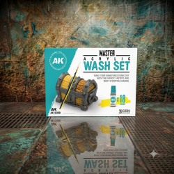 Master Acrylic Wash Set