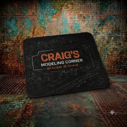 Craig's Modeling Corner Branded Mousepad