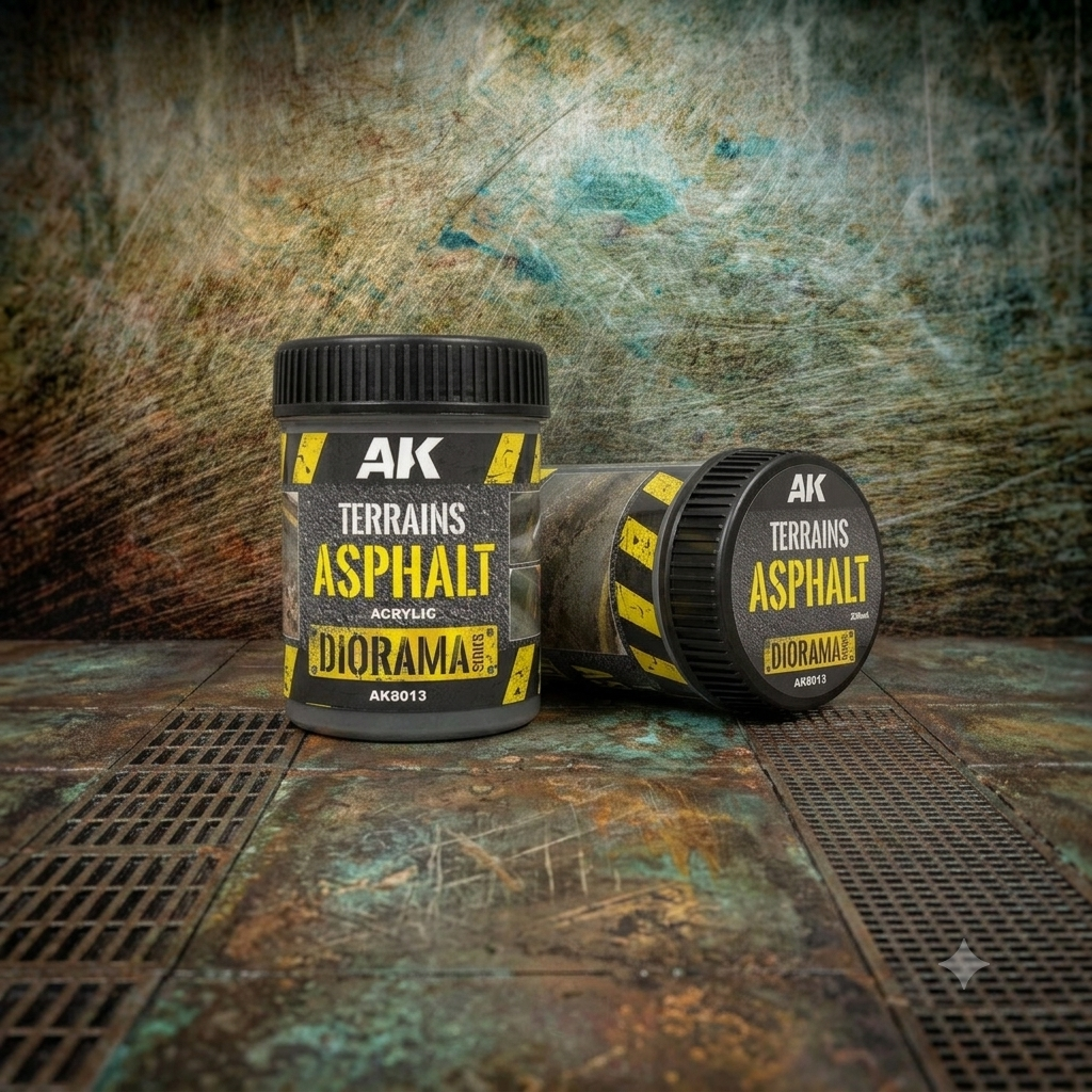 AK8013 — Terrains Asphalt (Diorama Series)
