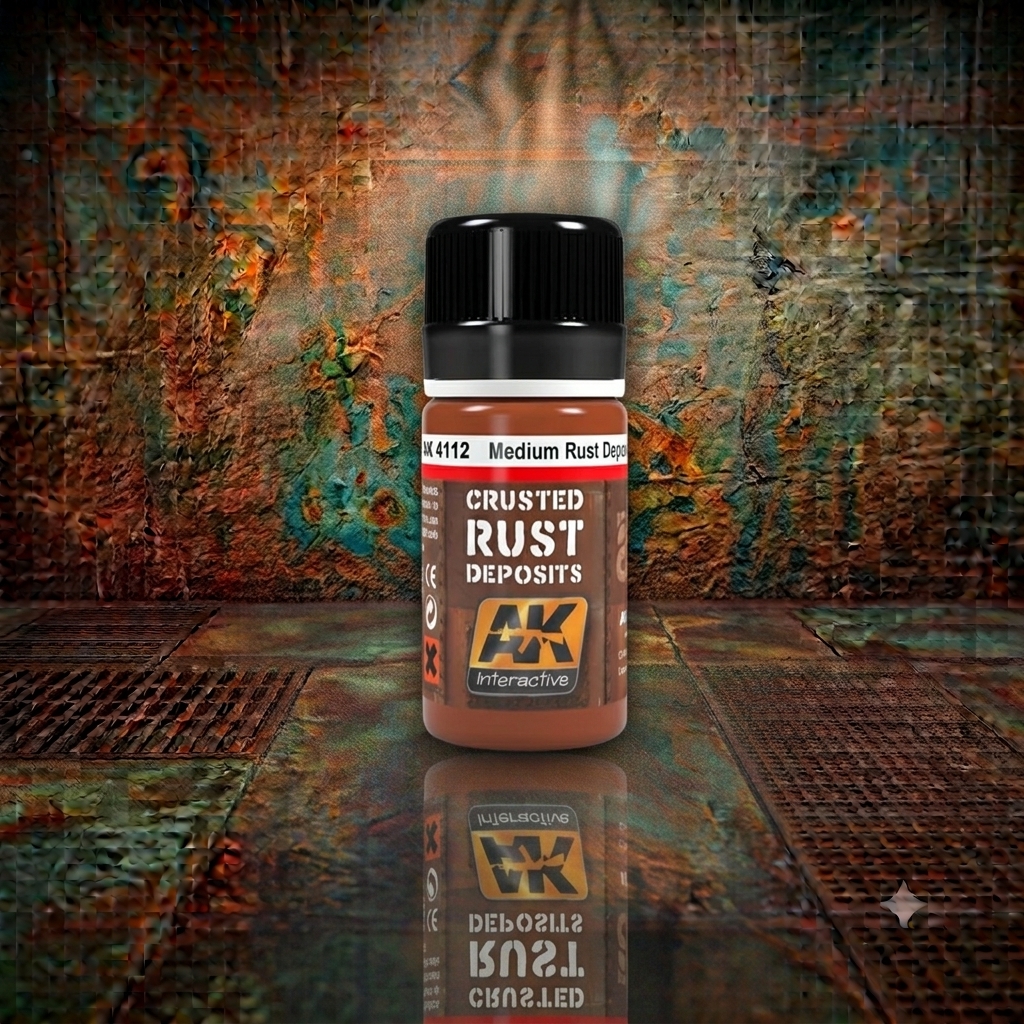 Crusted Rust Deposits